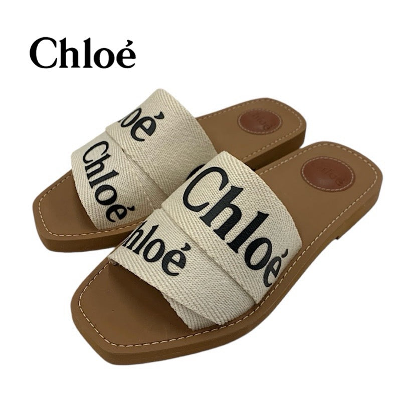 クロエ Chloe Woody サンダル 靴 シューズ ファブリック
