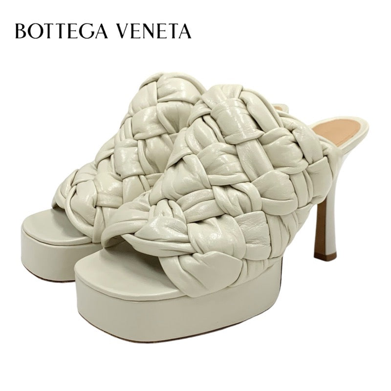 送料込/関税込■BOTTEGA VENETA■Rana レザーミュール ブラックリド ミュール| Bottega Veneta® 日本