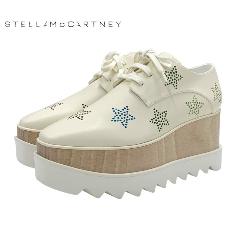 未使用 ステラマッカートニー STELLA McCARTNEY エリス スニーカー 靴 シューズ 厚底 スター ラインストーン プラットフォ –  MYCLOSET