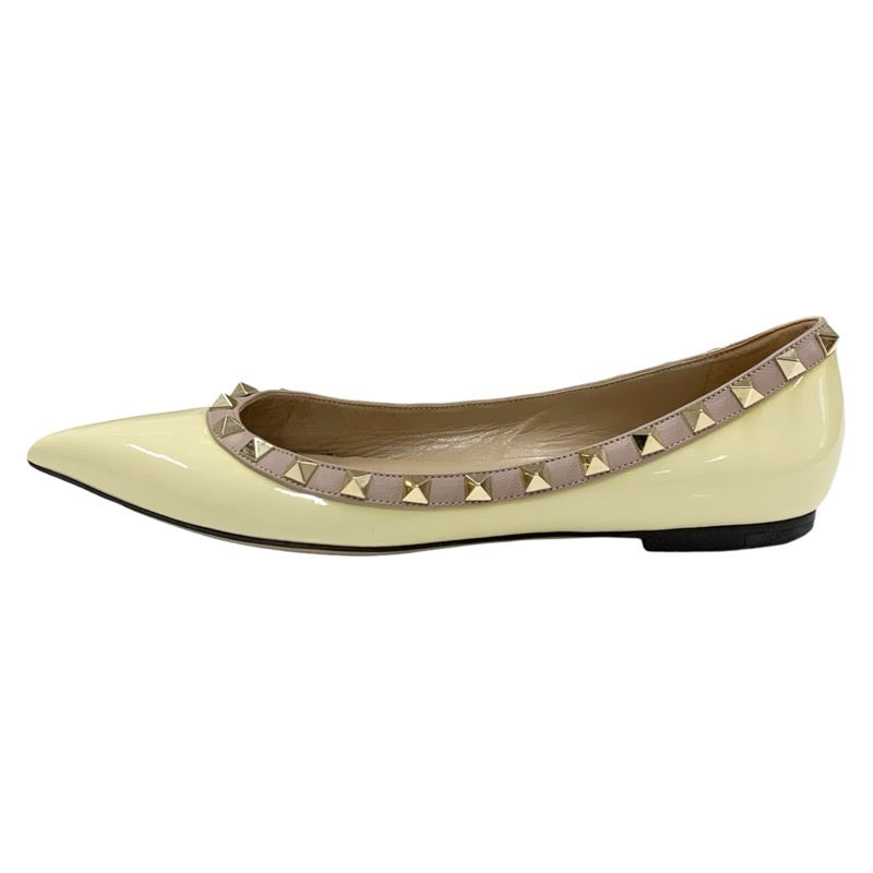 ヴァレンティノVALENTINO フラットシューズパンプス靴36.5