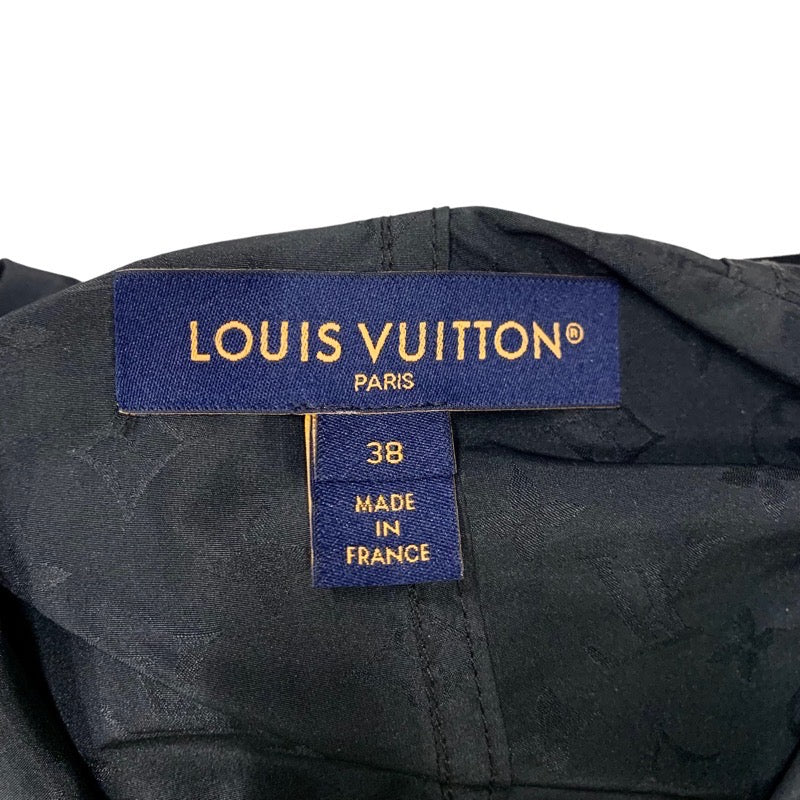 Louis Vuitton Monogram Outerwear Hoodie Jacket Black