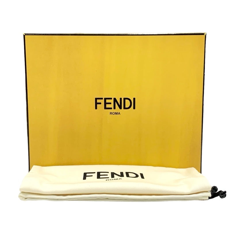 フェンディ FENDI コリブリ パンプス 靴 シューズ サテン レース ブルー 未使用 ロゴ