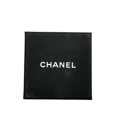 シャネル CHANEL ピアス イヤリング シルバー ブラック ココマーク ラインストーン