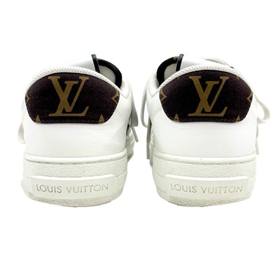 ルイヴィトン LOUIS VUITTON チャーリーライン モノグラム スニーカー 靴 シューズ レザー ホワイト グレー ブラック ロゴ