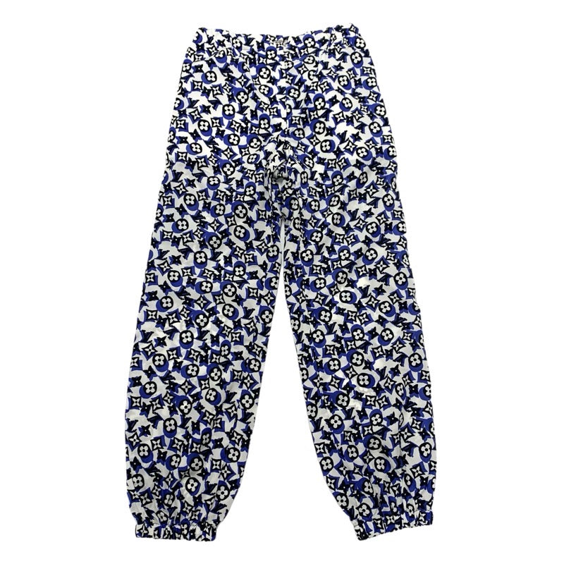 Louis Vuitton Monogram Bottoms Blue Multicolor Pants Track Pants