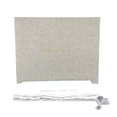 Jimmy Choo JIMMY CHOO Bing 100 Pumps Shoes Shoes Mesh Leather Silver Beige Bijoux Strap Glitter Mules Party Shoes