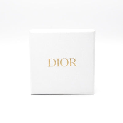 Christian Dior CHRISTIAN DIOR ring gold logo pearl