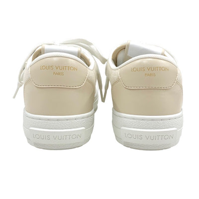 Louis Vuitton LOUIS VUITTON Charlie Line sneakers shoes fabric beige white unused LV logo