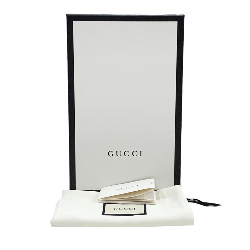 グッチ GUCCI ダブルG サンダル 靴 シューズ レザー ブラック 黒 ゴールド GGマーモント アンクルストラップ