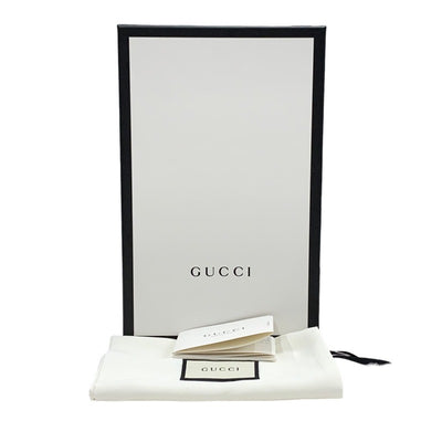 グッチ GUCCI ダブルG サンダル 靴 シューズ レザー ブラック 黒 ゴールド GGマーモント アンクルストラップ