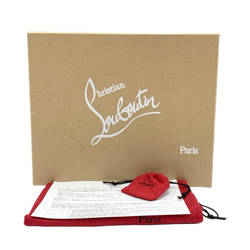 クリスチャンルブタン Christian Louboutin パンプス 靴 シューズ パテント ブラック 黒 未使用