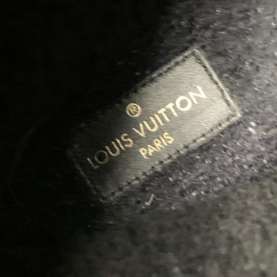 ルイヴィトン LOUIS VUITTON ブリージーライン モノグラム ブーツ ショートブーツ 靴 シューズ スエード ムートン ブラック ブラウン ムートンブーツ LVロゴ ボア