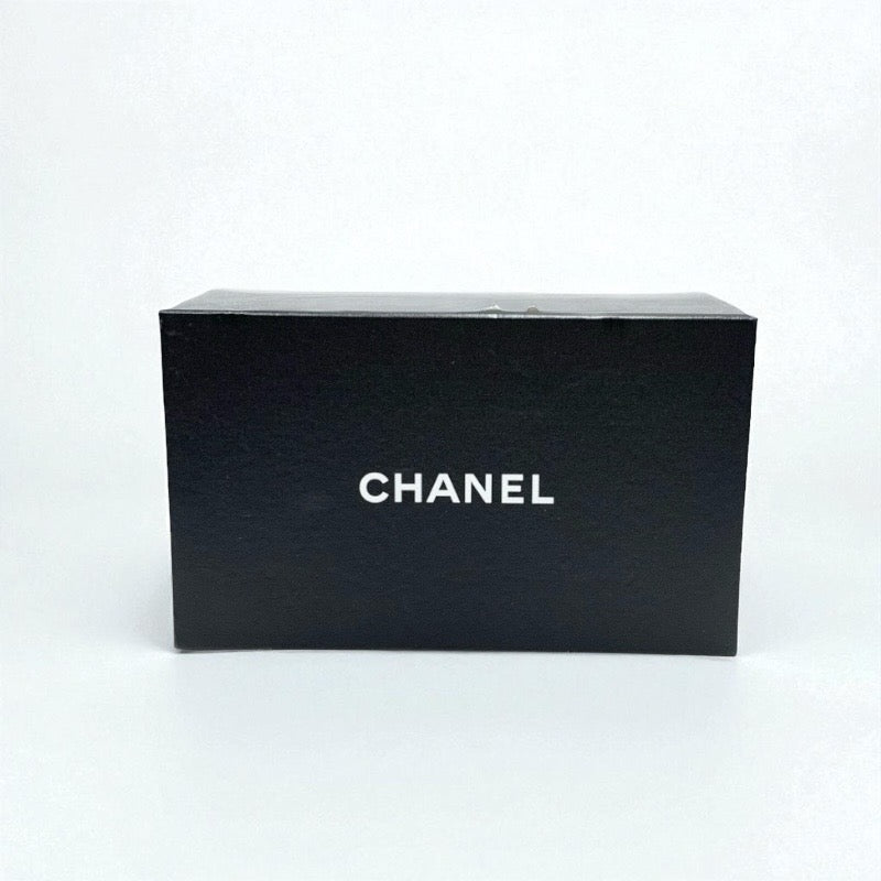シャネル CHANEL フラットシューズ 靴 シューズ スエード ブラック スリッポン ココマーク パール エスパドリーユ