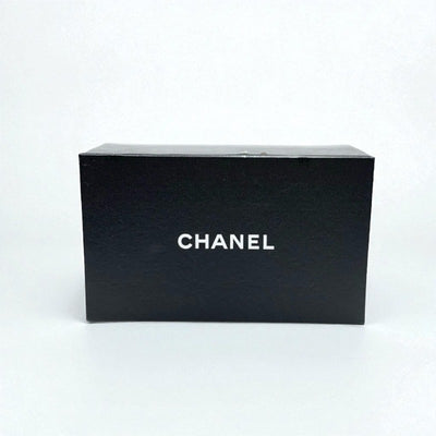 シャネル CHANEL フラットシューズ 靴 シューズ スエード ブラック スリッポン ココマーク パール エスパドリーユ