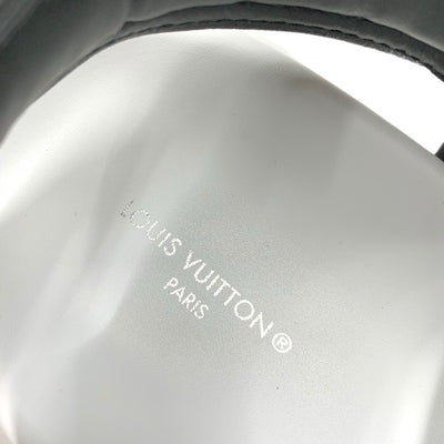 ルイヴィトン LOUIS VUITTON プールピローライン サンダル 靴 シューズ レザー ホワイト ブラック 白 未使用 スポーツサンダル ロゴ ベルクロ