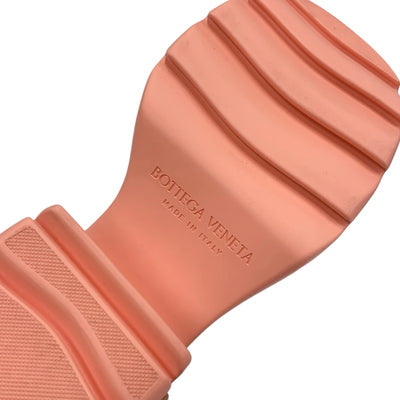 ボッテガヴェネタ BOTTEGAVENETA フラッシュポンプ サンダル 靴 シューズ レザー ラバー ブラック ピンク 黒 ミュール サボ