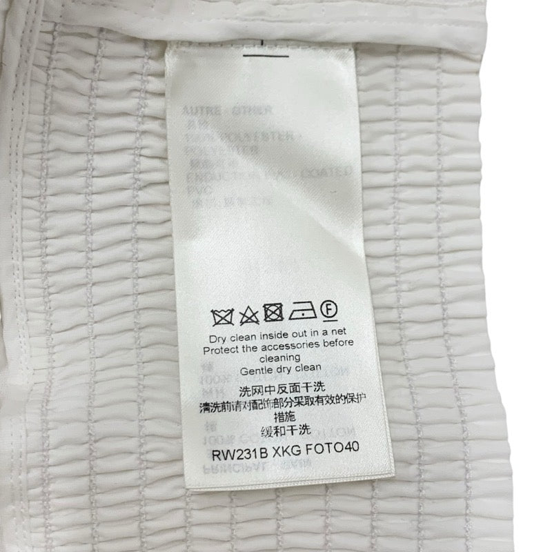 ルイヴィトン LOUIS VUITTON トップス コットン ホワイト ブラウス モノグラム ノースリーブ