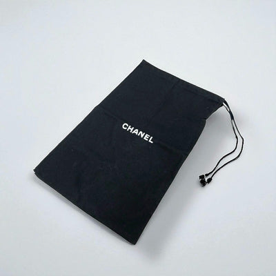 シャネル CHANEL フラットシューズ 靴 シューズ ベロア ブラック ゴールド 黒 ロゴ エスパドリーユ