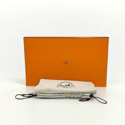 エルメス HERMES バウンシング スニーカー 靴 シューズ ファブリック スエード ネイビー オレンジ スウェード
