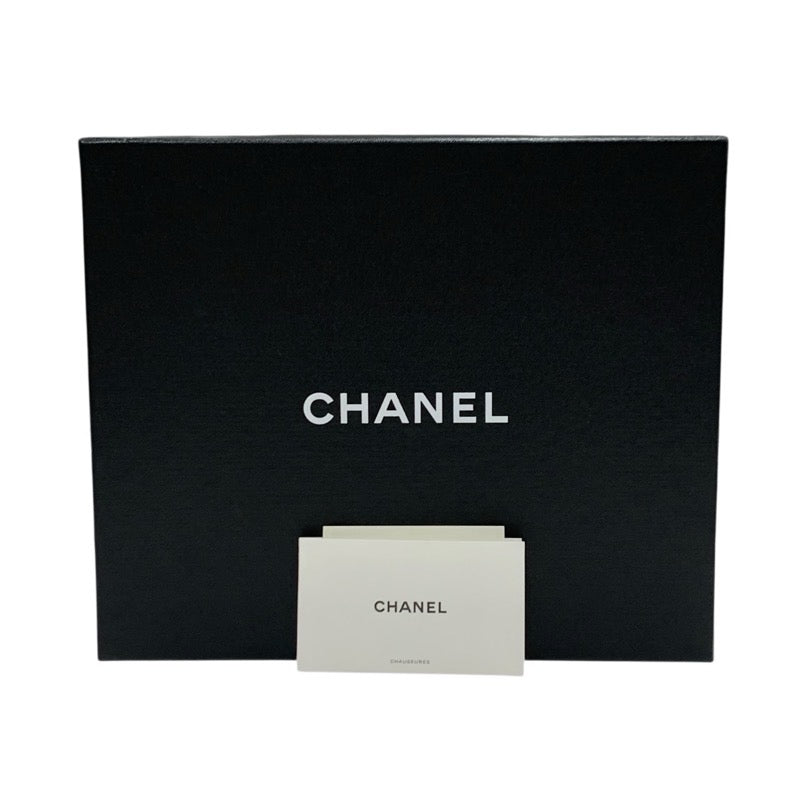 シャネル CHANEL サンダル 靴 シューズ スエード コルク ネイビー マルチカラー ココマーク ウェッジソール