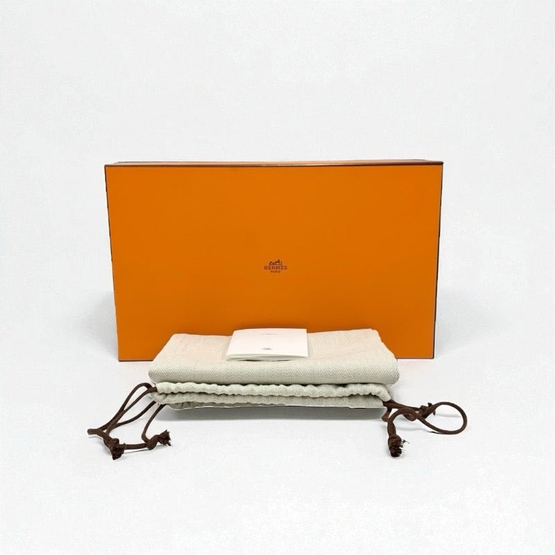 エルメス HERMES エクレール スニーカー 靴 シューズ ファブリック ブラック オレンジ 未使用 Hロゴ