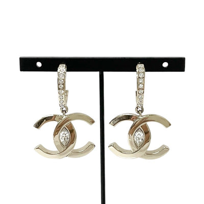 シャネル CHANEL ピアス イヤリング ゴールド ココマーク ラインストーン