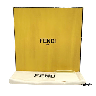 フェンディ FENDI ブーツ ショートブーツ 靴 シューズ パテント ブラック ベージュ 黒 未使用 バックジップ