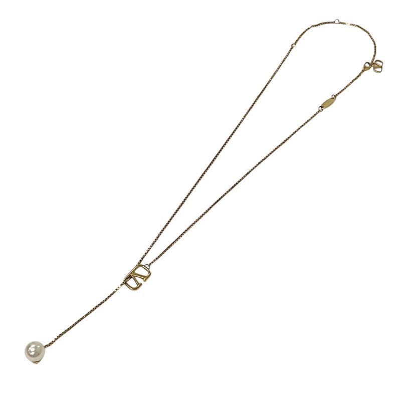 Valentino VALENTINO necklace pendant choker gold V logo
