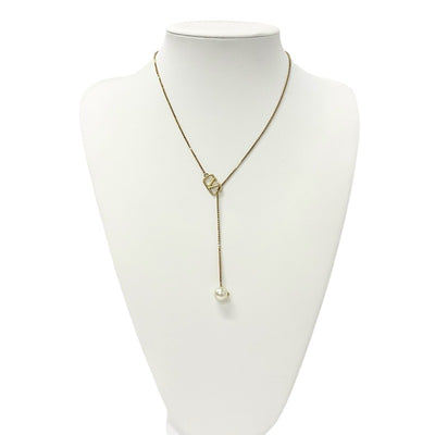 Valentino VALENTINO necklace pendant choker gold V logo
