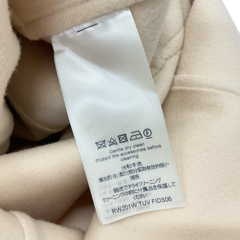 ルイヴィトン LOUIS VUITTON ワンピース ベージュ ピンク 未使用 ジャイアントモノグラム センタージップ ノースリーブ