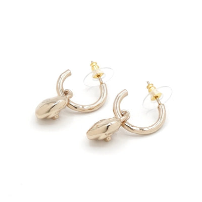 シャネル CHANEL ピアス イヤリング ゴールド フープピアス ココマーク ハート