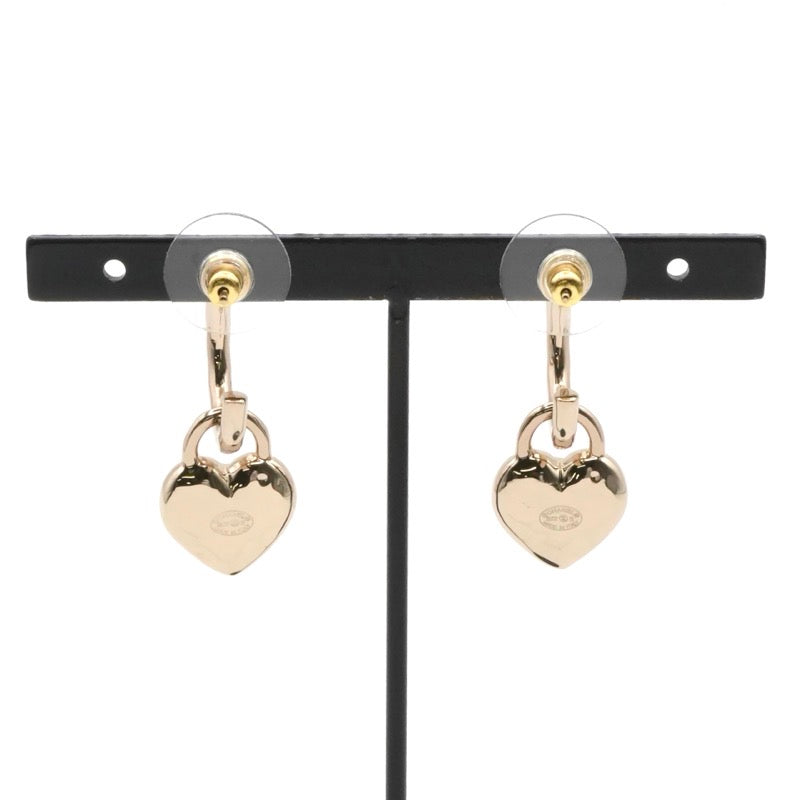 シャネル CHANEL ピアス イヤリング ゴールド フープピアス ココマーク ハート