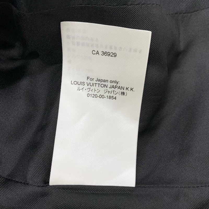 Louis Vuitton Monogram Outerwear Black Brown Unused 24ss Wetsuit Pull Tailored Jacket