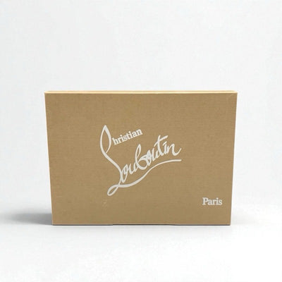 クリスチャンルブタン Christian Louboutin パンプス 靴 シューズ パテント オープントゥ ブラック 黒 未使用 リボン