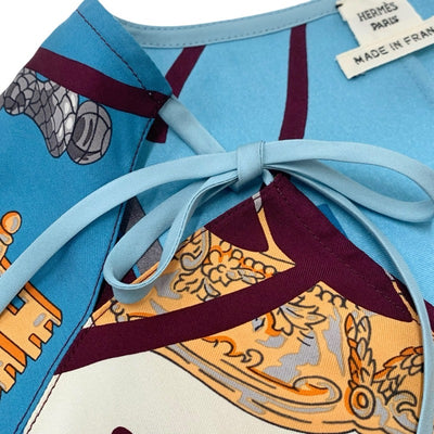 エルメス HERMES トップス シルク マルチカラー 未使用 ブラウス