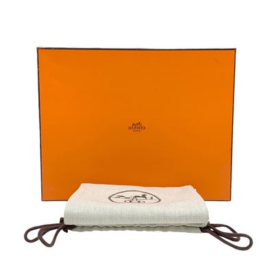 エルメス HERMES オラン サンダル 靴 シューズ ファブリック レザー ピンク フラットサンダル