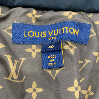 ルイヴィトン LOUIS VUITTON モノグラム アウター ブラック ブラウン ダウンジャケット フード