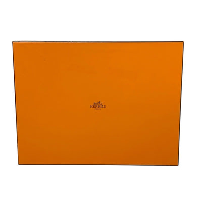 エルメス HERMES イネス サンダル 靴 シューズ レザー ブラック ホワイト 編み込み ウェッジソール