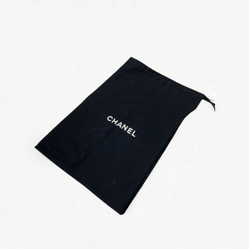 シャネル CHANEL ローファー 革靴 靴 シューズ レザー ブラック 黒 ココマーク パール チェーン フラットシューズ