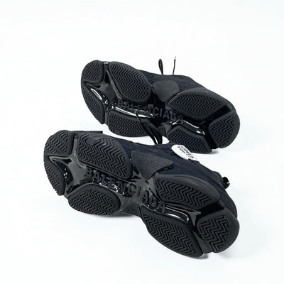 バレンシアガ BALENCIAGA トリプルS スニーカー 靴 シューズ コットン ブラック 黒 未使用 ロゴ 日本限定
