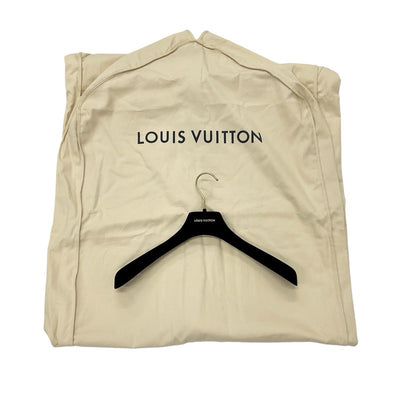 Louis Vuitton LOUIS VUITTON outerwear navy yellow monogram belted double face hooded wrap coat