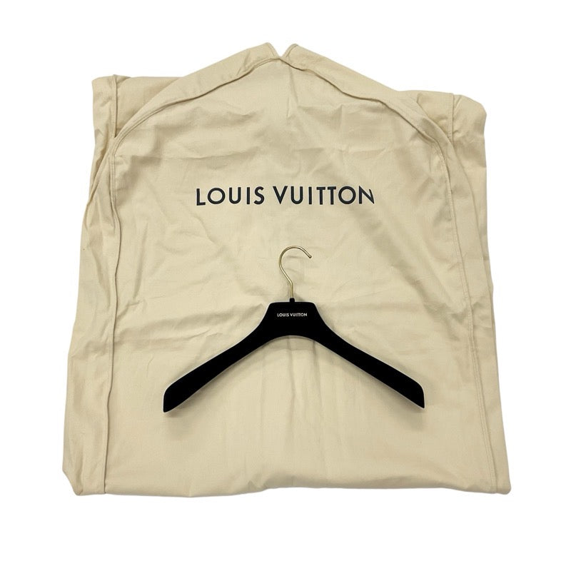 ルイヴィトン LOUIS VUITTON アウター ネイビー イエロー モノグラム ベルテッド ダブルフェイス フーデッド ラップコート