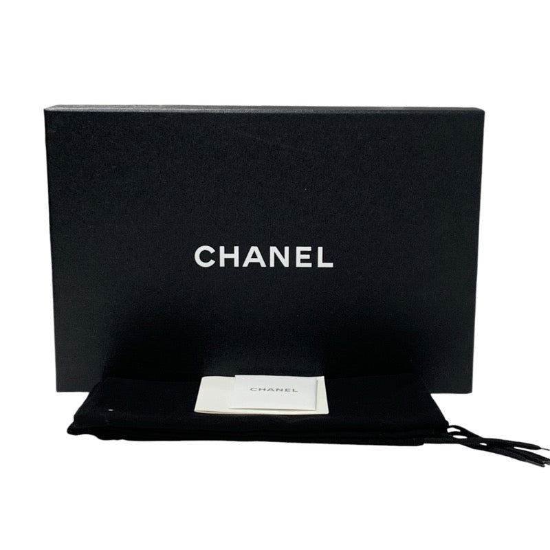 シャネル CHANEL サンダル 靴 シューズ レザー ブラック ゴールド 黒 ココマーク 編み込み ストラップ