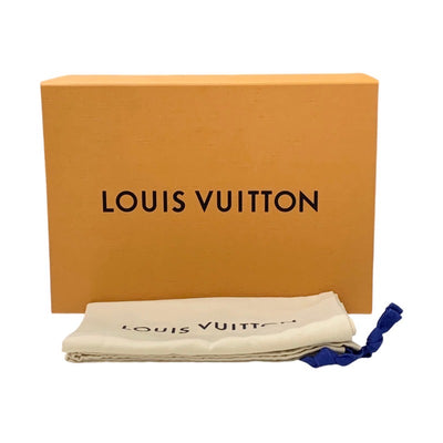 ルイヴィトン LOUIS VUITTON サンダル 靴 シューズ レザー ブラック 黒 ゴールド ロゴ ミュール