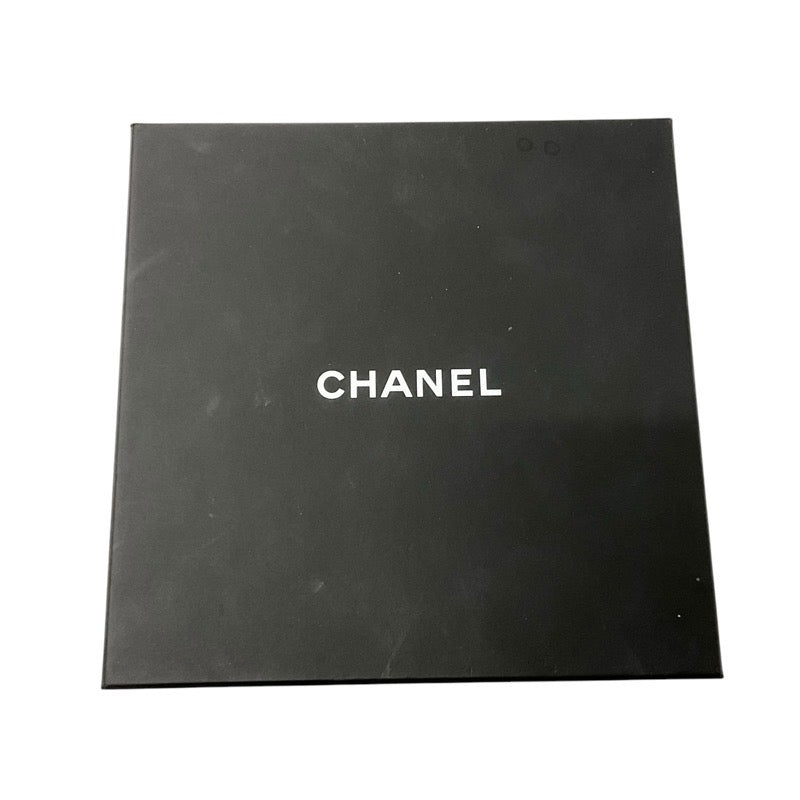 シャネル CHANEL ネックレス ペンダント チョーカー ゴールド クリスタル ホワイト ココマーク ラインストーン フラワー