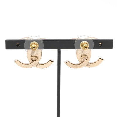 シャネル CHANEL ピアス イヤリング ゴールド ココマーク ラインストーン