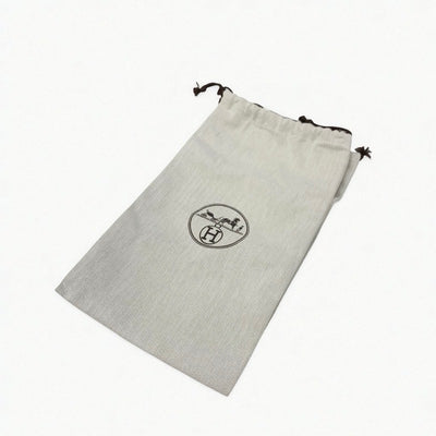 エルメス HERMES クイック スニーカー 靴 シューズ レザー ブラウン Hロゴ