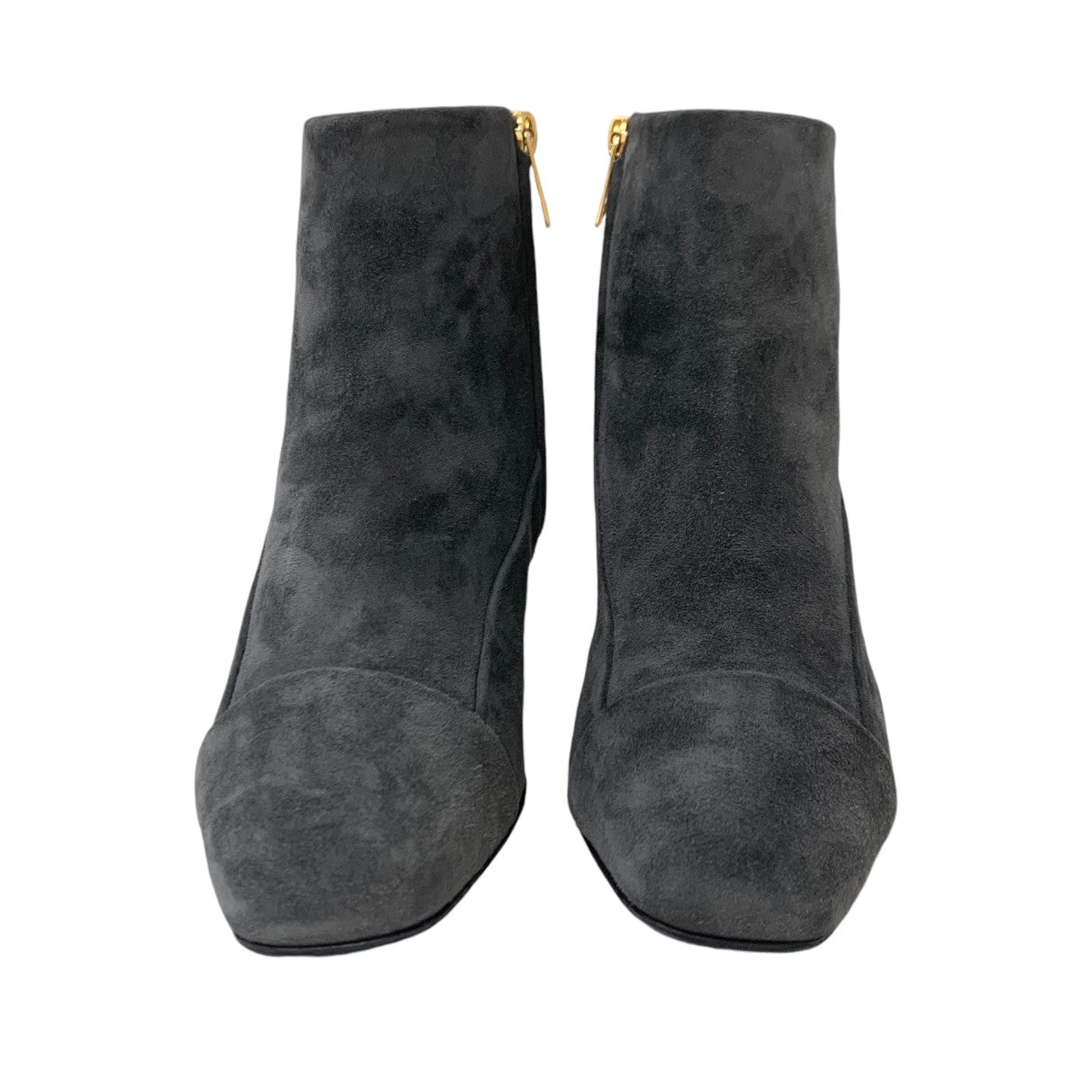 Hermes Lexi Boots Short Boots Shoes Suede Grey