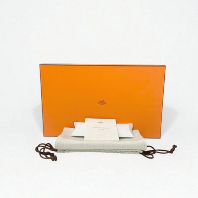 エルメス HERMES バウンシング スニーカー 靴 シューズ スエード ファブリック ベージュ グレー 未使用 メッシュ