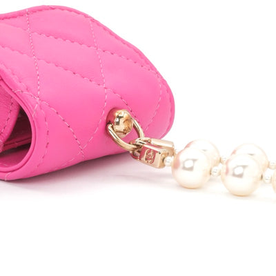 シャネル CHANEL ネックレス ペンダント チョーカー ピンク ゴールド ココマーク マトラッセ airpodsケース イヤホンケース